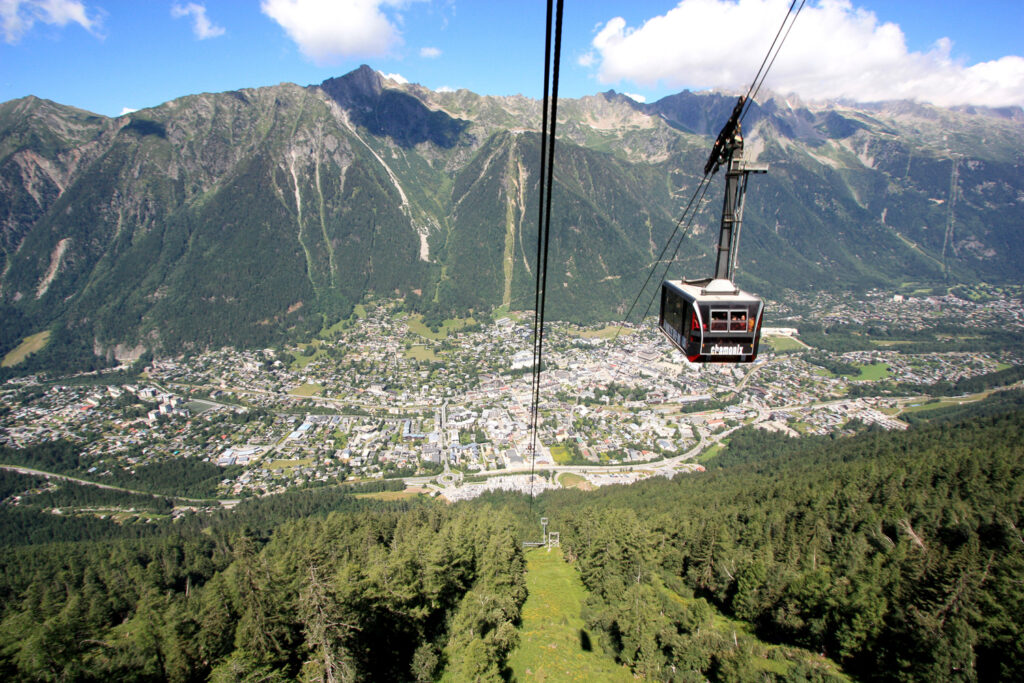 chamonix en ete