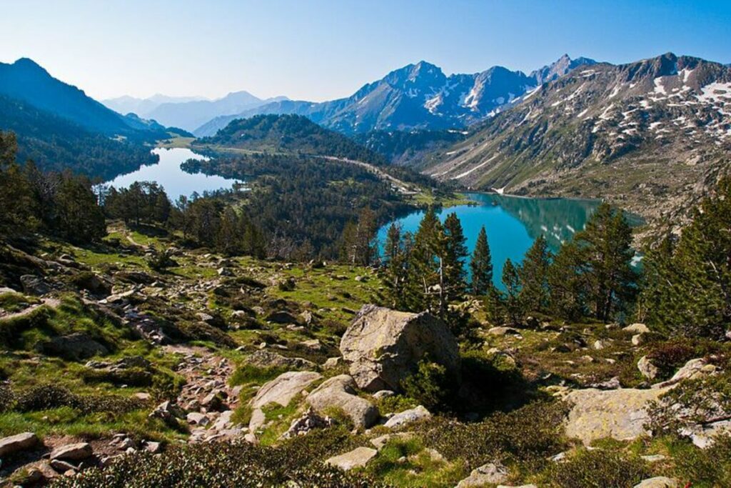Lac d'Aumar et Lac d'Aubert