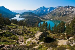 Lac d'Aumar et Lac d'Aubert